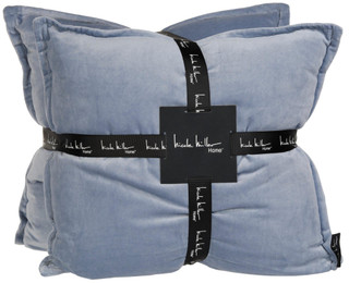 Thumbnail 1: Nicole Miller Nicole Miller 20x20 2pk Dried Velvet Decorative Pillow Set 