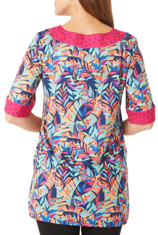 Thumbnail 2: REEL LEGENDS Reel Legends Womens Reel-Tec Elbow Sleeve Micro Palms Tunic 