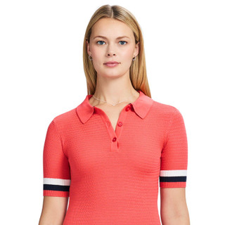 Thumbnail 4: IZOD IZOD Womens Raquel Short Sleeve Sweater Polo 
