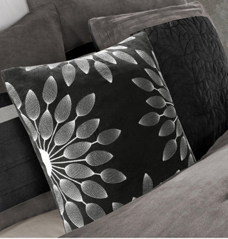 Thumbnail 13: Madison Park Madison Park Palmer Grey 7-pc. Comforter Set 