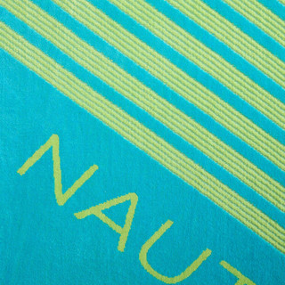 Thumbnail 4: Nautica Nautica 2 Pc. Tilted Logo Jacquard Beach Towel 