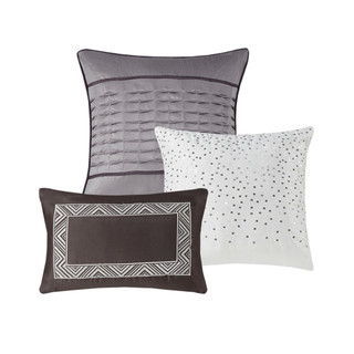 Thumbnail 18: Madison Park Madison Park Rhapsody 7-pc. Comforter Set 