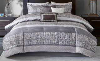 Thumbnail 4: Madison Park Madison Park Rhapsody 7-pc. Comforter Set 