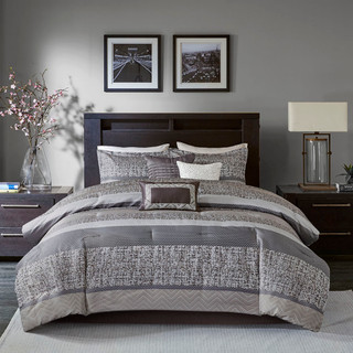 Thumbnail 11: Madison Park Madison Park Rhapsody 7-pc. Comforter Set 