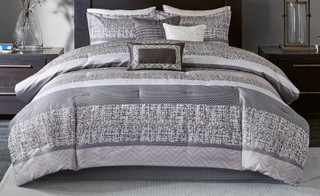 Thumbnail 6: Madison Park Madison Park Rhapsody 7-pc. Comforter Set 