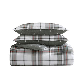 Thumbnail 40: Eddie Bauer Eddie Bauer Alder Plaid Duvet Cover Set 