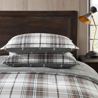 Thumbnail 24: Eddie Bauer Eddie Bauer Alder Plaid Duvet Cover Set 