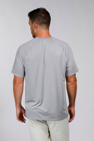Thumbnail 3: REEL LEGENDS Reel Legends Mens Seaside Reel Chill Short Sleeve Top 