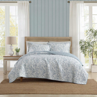 Thumbnail 25: Laura Ashley Laura Ashley Amberly Seersucker Quilt Set 