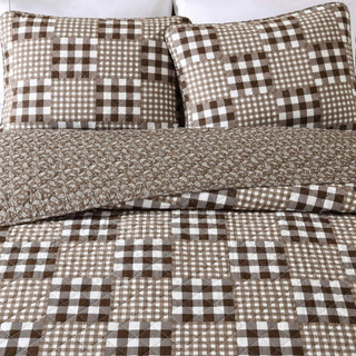 Thumbnail 25: Eddie Bauer Eddie Bauer Gingham Patchwork Quilt & Sham Set 