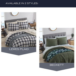 Thumbnail 27: Nautica Nautica Lewes Microsuede Comforter & Sham Set 