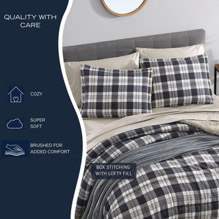 Thumbnail 20: Nautica Nautica Lewes Microsuede Comforter & Sham Set 