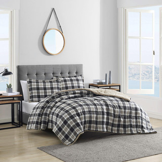 Thumbnail 5: Nautica Nautica Lewes Microsuede Comforter & Sham Set 