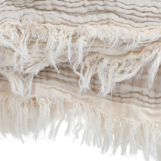 Thumbnail 3: Zest Kitchen + Home Zest Kitchen + Home 50x70 Golfe Striped Throw Blanket 