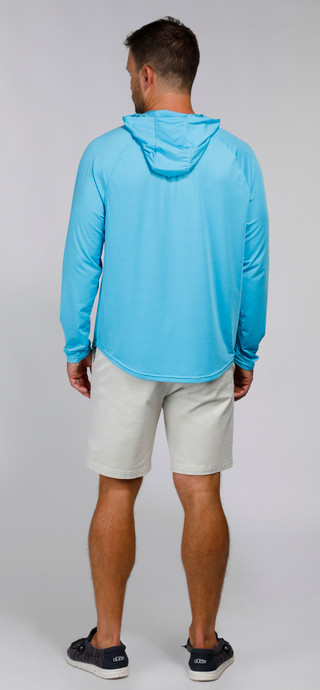 Thumbnail 5: REEL LEGENDS Reel Legends Mens Seaside Reel Chill Hoodie Long Sleeve Top 