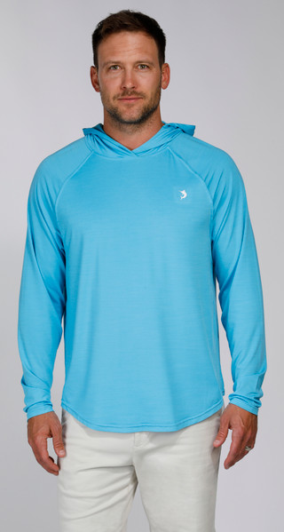 Thumbnail 1: REEL LEGENDS Reel Legends Mens Seaside Reel Chill Hoodie Long Sleeve Top 