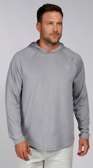 Thumbnail 1: REEL LEGENDS Reel Legends Mens Seaside Reel Chill Hoodie Long Sleeve Top 