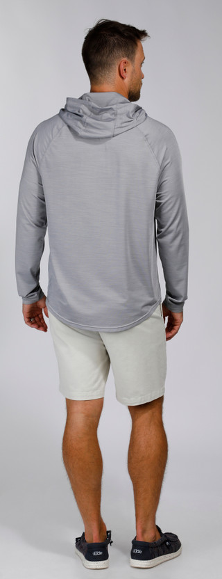 Thumbnail 5: REEL LEGENDS Reel Legends Mens Seaside Reel Chill Hoodie Long Sleeve Top 