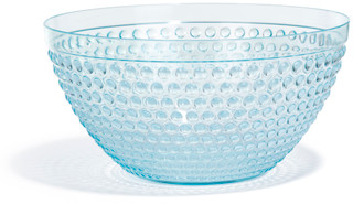 Thumbnail 3: Gibson Gibson 5 pc Teal Embossed Bowl Set 