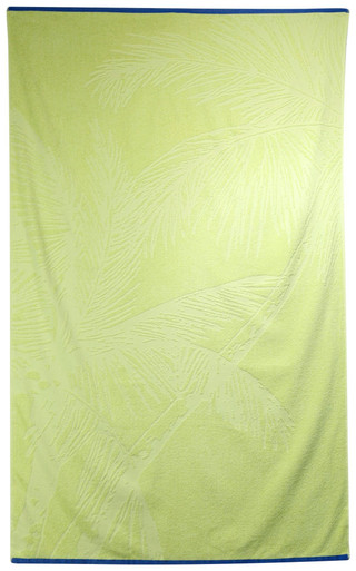Thumbnail 1: Coastal Home Coastal Home 38x64 Palm Tree Terry Beach Towel 