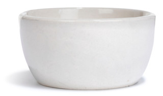 Thumbnail 4: Creative Coop Creative Coop 4 Pc Stoneware Bowl Set with Wood Tray 