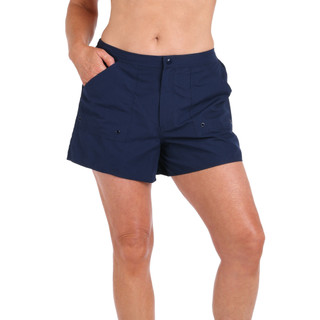 Thumbnail 3: Maxine of Hollywood Maxine of Hollywood Womens Solid Woven Swim Boardshorts 