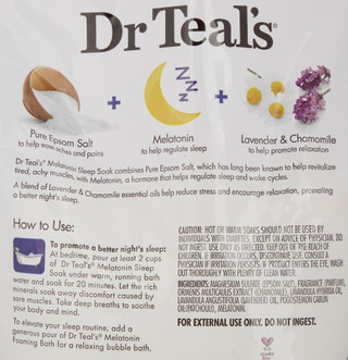 Thumbnail 2: Dr Teals Dr Teals Pure Epsom Salt Melatonin Sleep Soak 3 lb. 