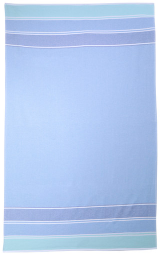 Thumbnail 1: Coastal Home Coastal Home 38x64 Fouta Stripe Beach Towel 