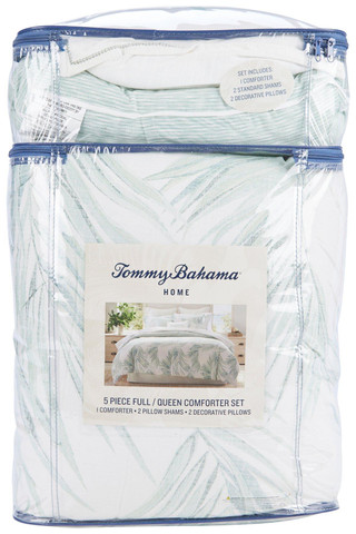 Thumbnail 2: Tommy Bahama Tommy Bahama Canyon Palms 5 Pc. Full/Queen Comforter Set 