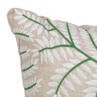 Thumbnail 2: Coastal Home Coastal Home 24 in Birds of Paradise Embroidered Pillow 