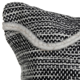 Thumbnail 2: Zest Kitchen + Home ZEST Kitchen + Home 18x18 Braided Applique Decorative Pillow 