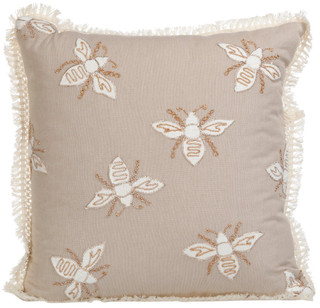 Thumbnail 1: Coastal Home PD Home Embellished Bumblebee Decorative Pillow 