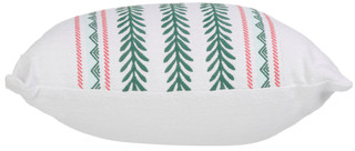 Thumbnail 3: Coastal Home Coastal Home 18 in Botanical Dream Embroidered Throw Pillow 