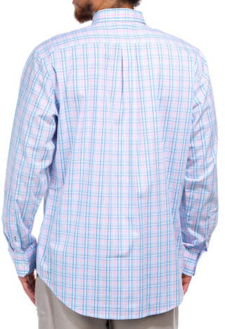 Thumbnail 2: IZOD IZOD Men's Buttoned Plaid Long Sleeve Shirt 