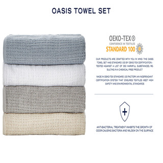 Thumbnail 9: Nautica Nautica 8 Pc. Oasis Solid Towel Set 