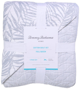 Thumbnail 1: Tommy Bahama Tommy Bahama Reversible Palmday Quilt Set 