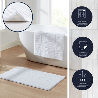 Thumbnail 5: Nautica Nautica 2 Pc Nautica Logo Bath Rug Set 