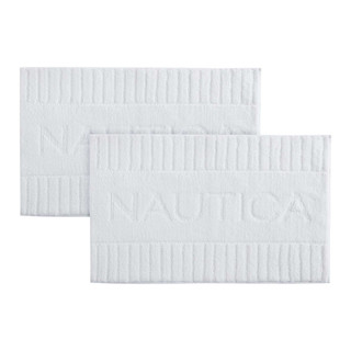 Thumbnail 1: Nautica Nautica 2 Pc Nautica Logo Bath Rug Set 