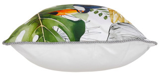 Thumbnail 2: Coastal Home Coastal Home 18x18 Birds of Paradise Decorative Pillow 
