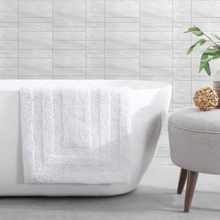 Thumbnail 2: Nautica Nautica 2 Pc Micellar Solid Reversible Bath Rug 