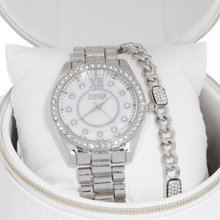 Thumbnail 2: JONES NEW YORK Jones New York Womens 3-Piece Boxed Watch Set 