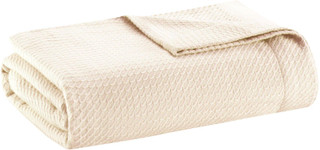 Thumbnail 1: Madison Park Madison Park Solid Egyptian Cotton Blanket 