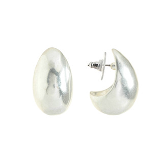Thumbnail 1: Bella UNO Bella Uno Post Top Chunky Hoop Earrings 