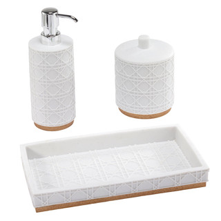 Thumbnail 1: Nicole Miller Nicole Miller Lena 3 Pc. Bath Set 