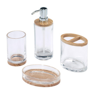 Thumbnail 1: IZOD Izod Cove Clear 4 Pc. Bath Set 
