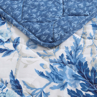 Thumbnail 14: Laura Ashley Laura Ashley Breezy Floral Reversible Quilt Set 