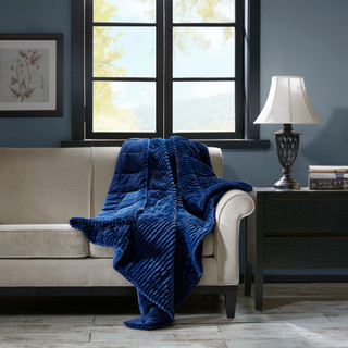 Thumbnail 2: Premier Comfort Premier Comfort Parker Oversize Plush Down Alternative Throw 