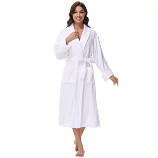 Thumbnail 2: Ink + Ivy INK + IVY Womens Solid Cotton Terry Robe 
