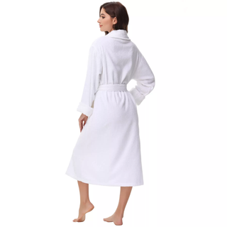 Thumbnail 3: Ink + Ivy INK + IVY Womens Solid Cotton Terry Robe 