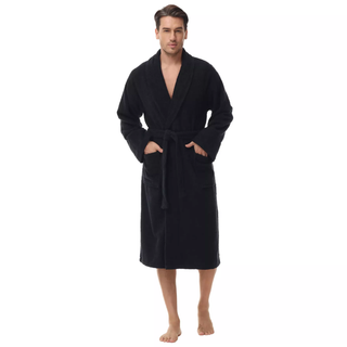 Thumbnail 4: Ink + Ivy INK + IVY Mens Solid Cotton Robe 